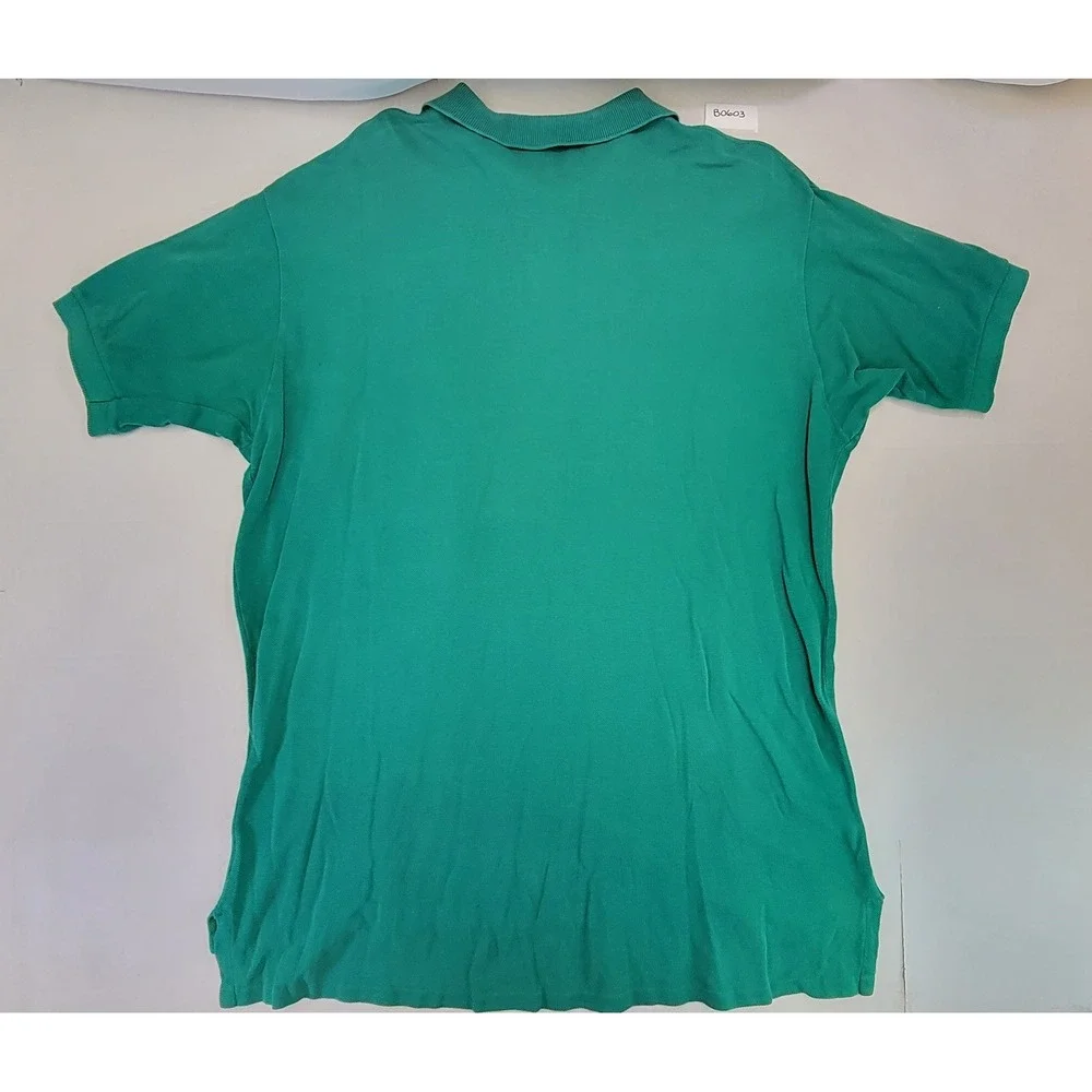 Polo Ralph Lauren Men's Green Classic‎ Fit Polo Shirt XL Made in USA